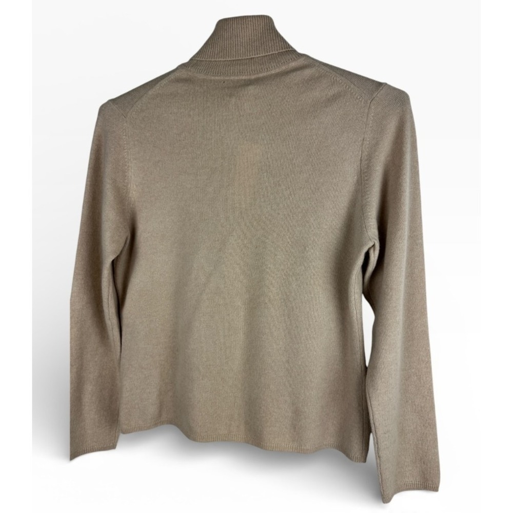 NWT Charter Club 100% Cashmere Turtleneck Sweater Women's Size Large *Flawed* - Picture 16 of 16